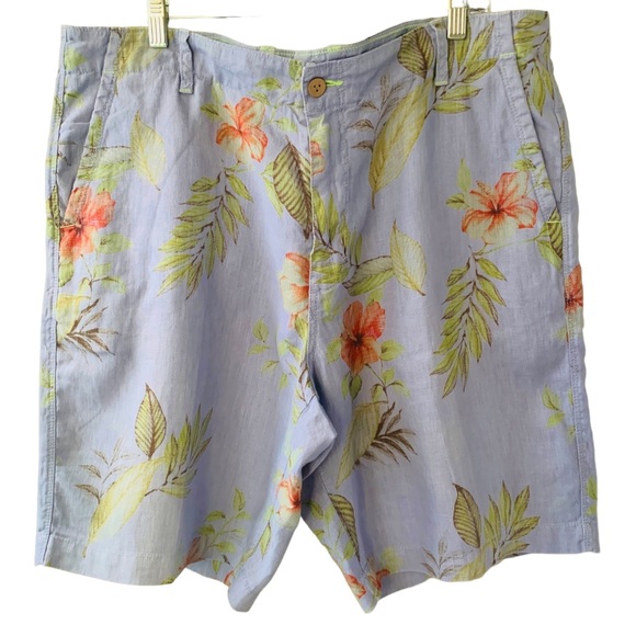 Tommy Bahama Other - TOMMY BAHAMA‎ Relax Flat Front Men’s Linen Short | Size 38